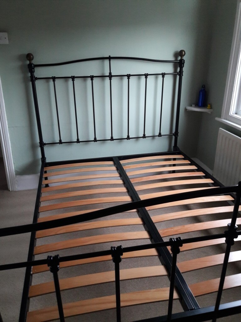 Wrought Iron Bed Frame (double) in Hexham, Northumberland Gumtree