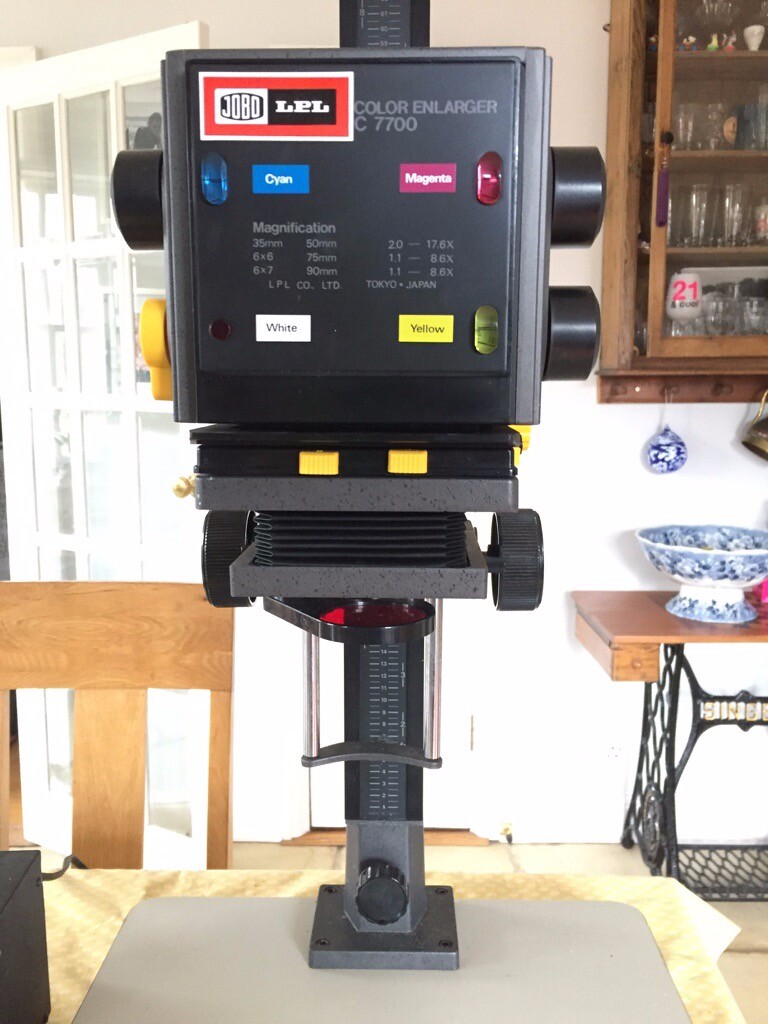 LPL C7700 Colour B/W Pro Enlarger Plus Darkroom Equipment in