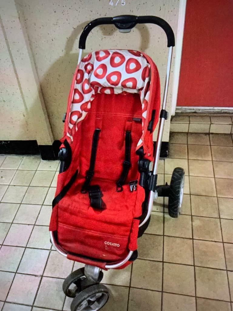 Red pram for sale in Southside, Glasgow Gumtree