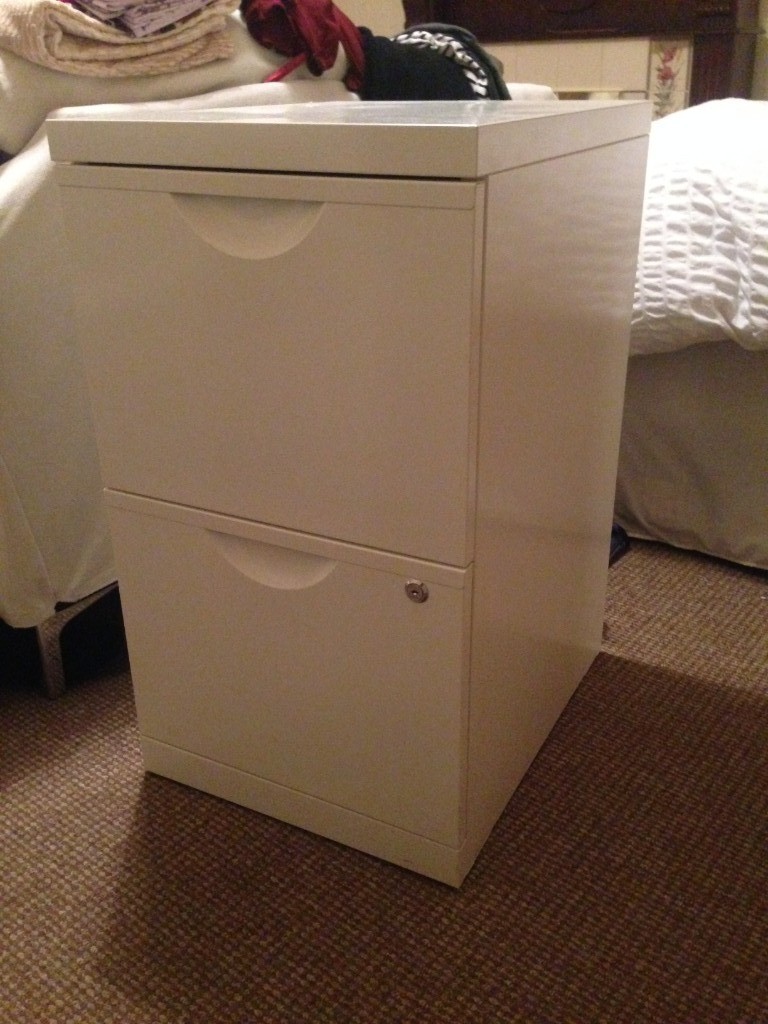 Ikea Filing Cabinet White Metal In Malone Belfast Gumtree