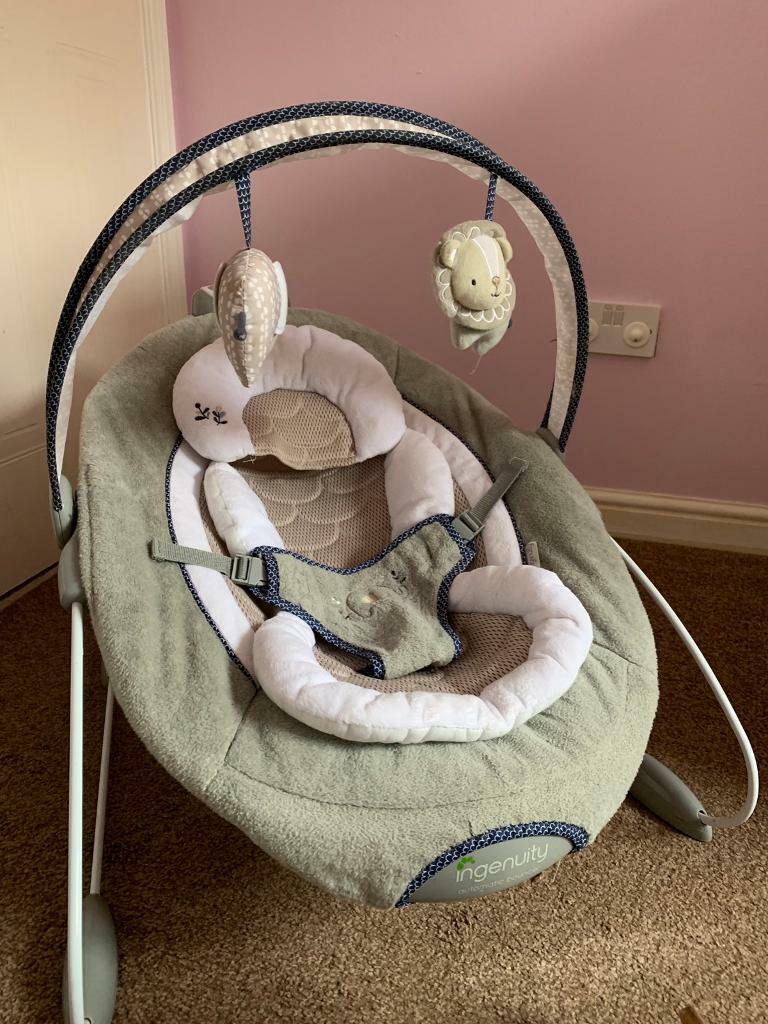 Ingenuity Automatic Bouncer, From Mothercare in Pontprennau, Cardiff