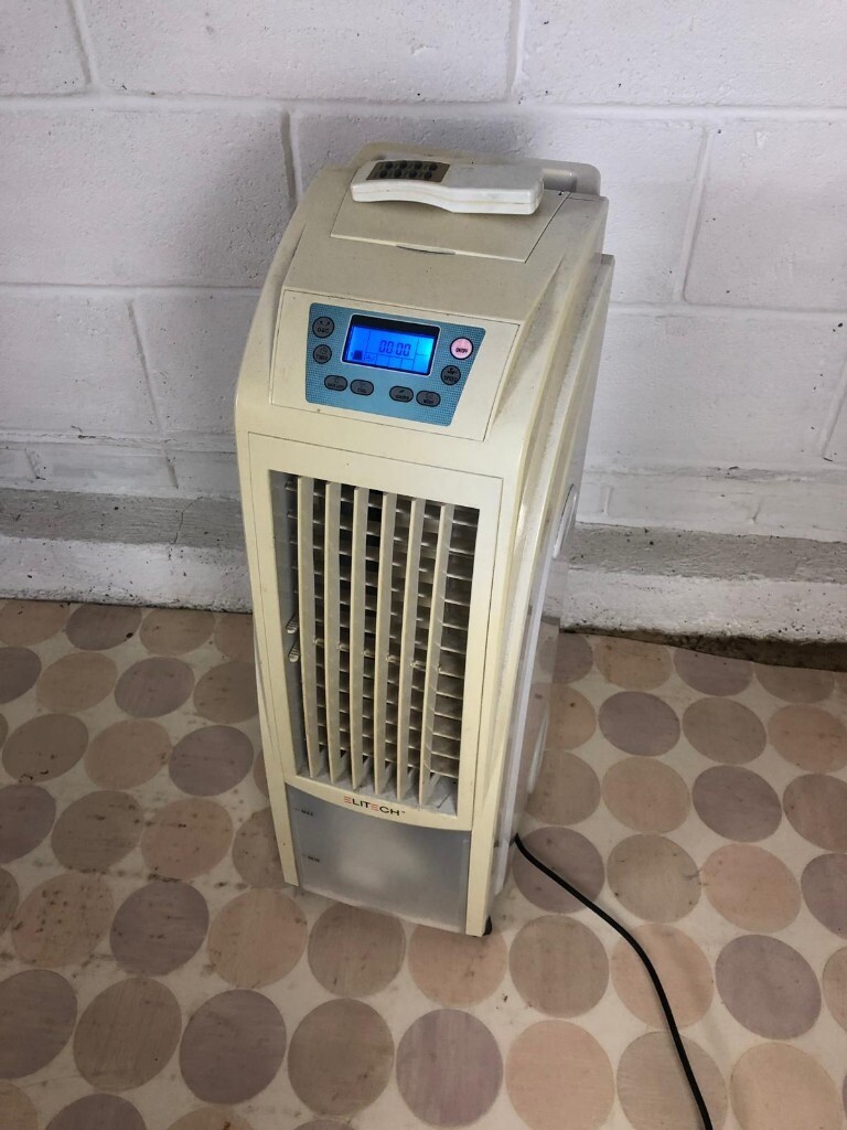 White Plug In Portable Air Conditioner Air Cooler with Remote in
