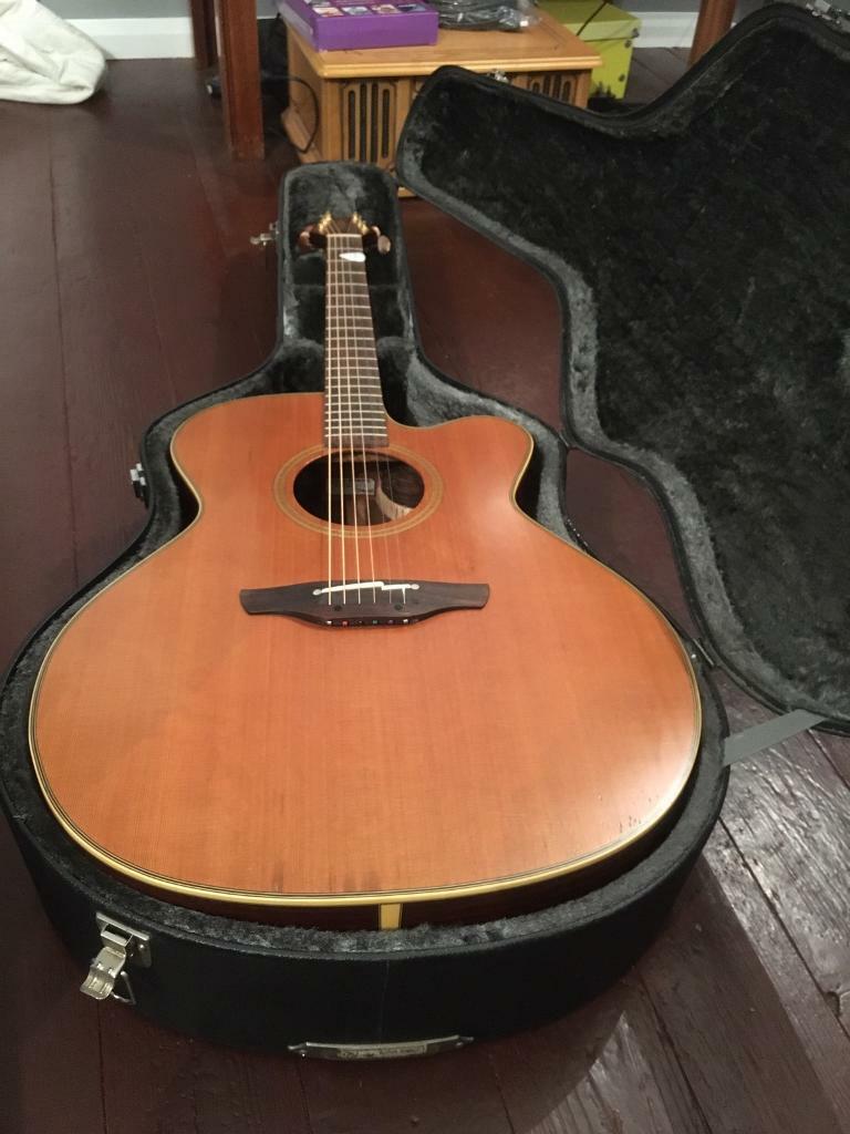 Takamine NP25C Electro Acoustic Guitar Made In Japan Rosewood Cedar