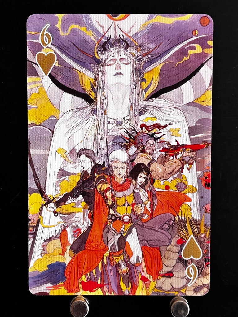 Final Fantasy Card 35th Anibersary Playing Cards Yoshitaka