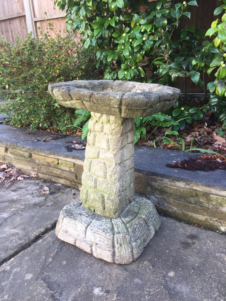 Concrete (stone effect) bird bath in Southampton, Hampshire Gumtree
