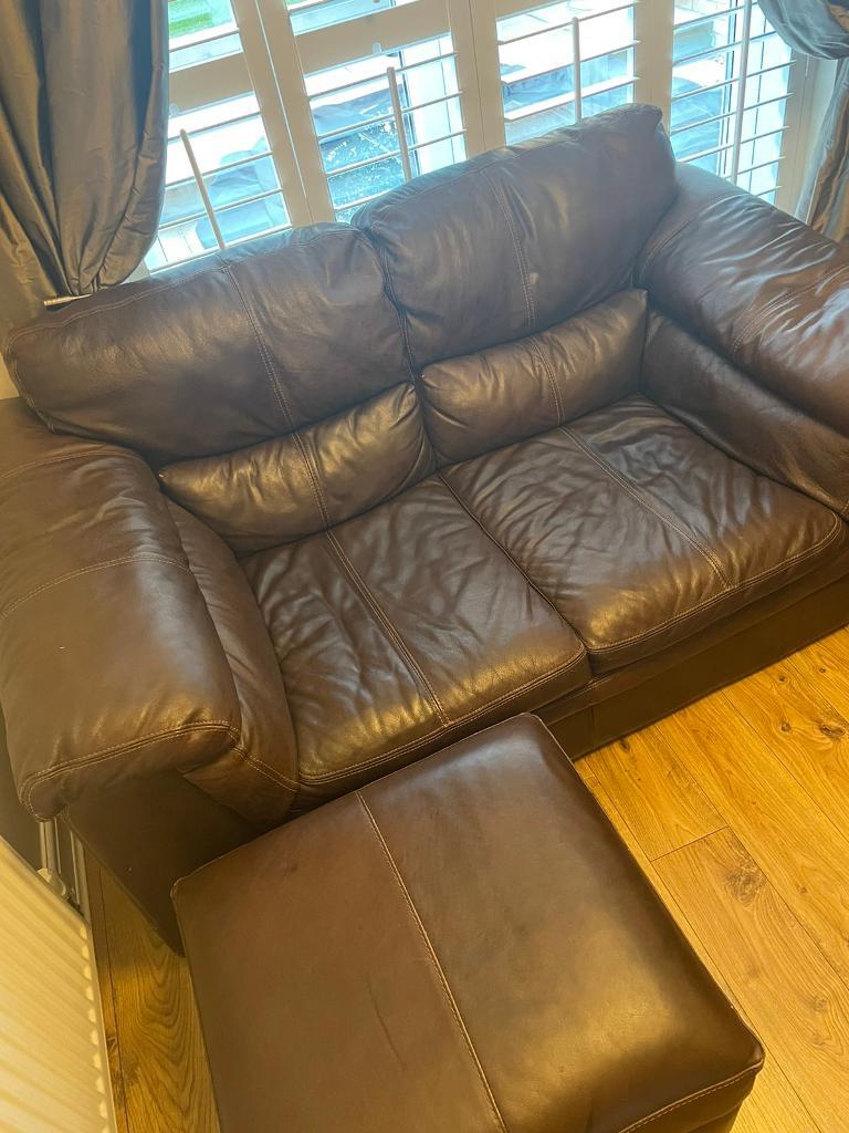 Dfs Faux Leather Sofa Bed