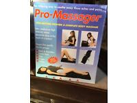 Pro-Massager body massaging mat.