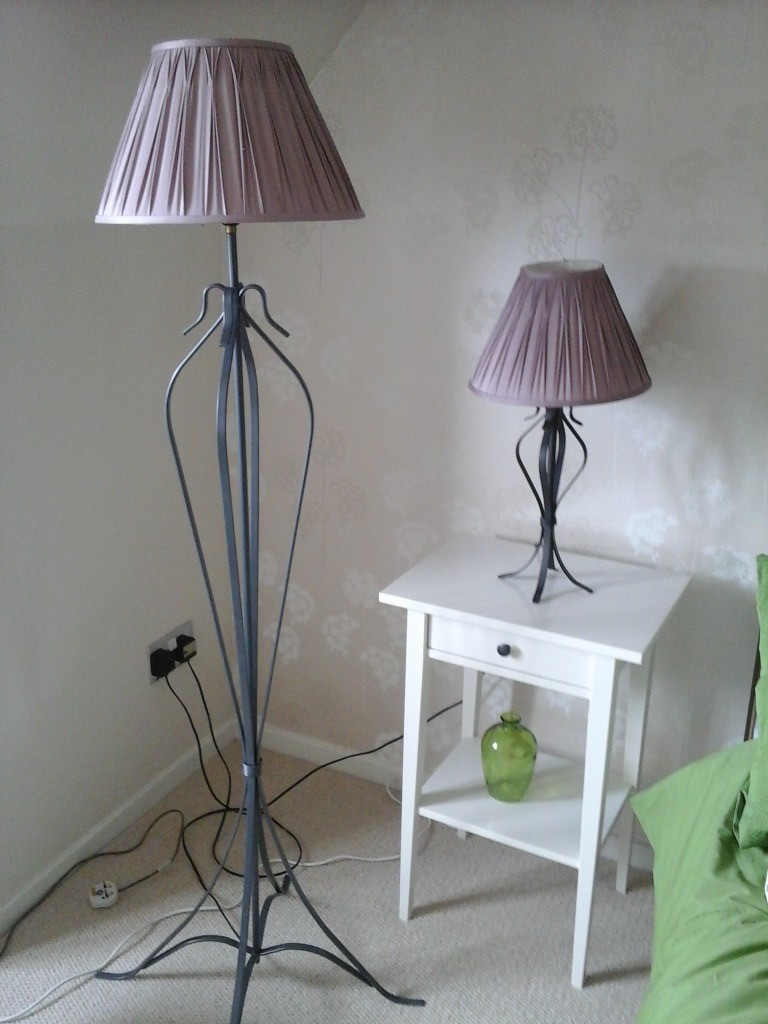 Floor Lamp with table lamp to match in Wishaw, North Lanarkshire Gumtree
