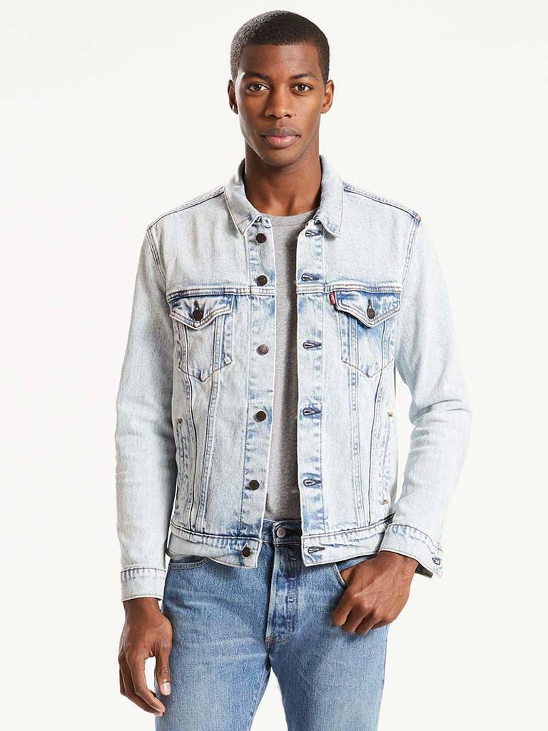 

Мужская джинсовая куртка Levis Pretty City Trucker 723340225, Blue wash