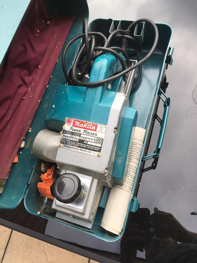 Makita power planer model1100 in Radcliffe, Manchester Gumtree