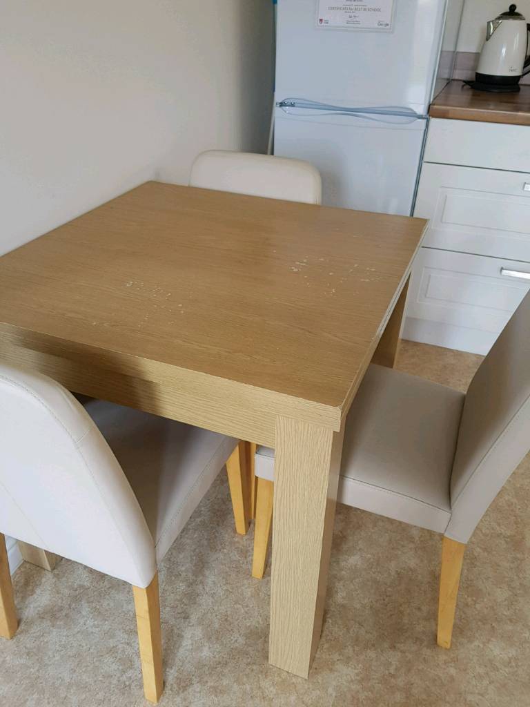 Next Dining Table with 4 chairs in Stirling Gumtree
