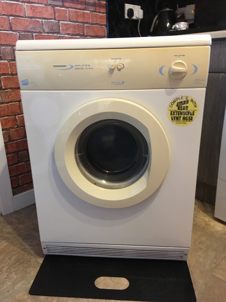 White knight 6kg tumble dryer with sticker can deliver for a small