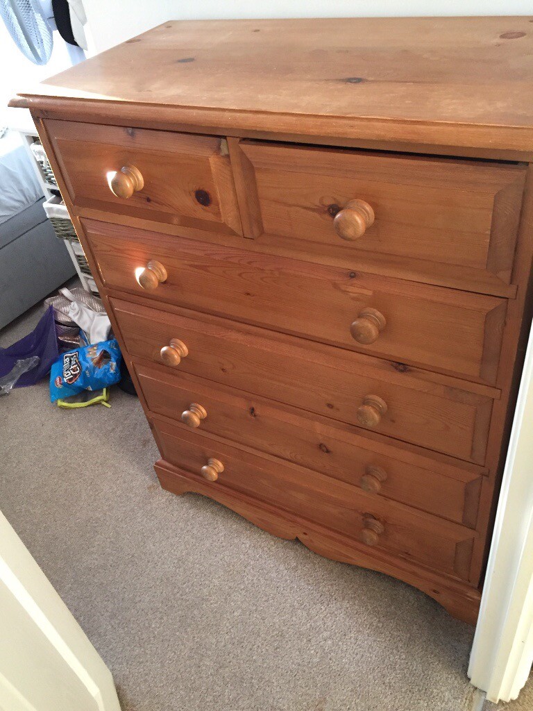 Solid pine chest of draws | in Hook Norton, Oxfordshire | Gumtree