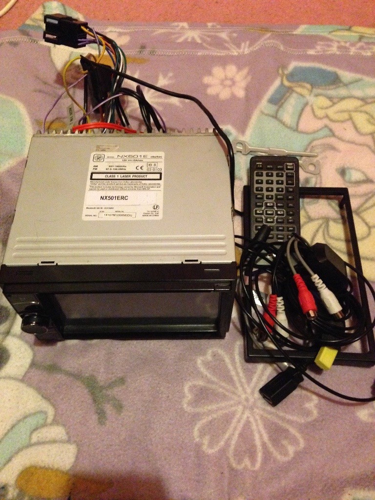 Clarion NX501E sat nav DVD CD Radio in Headington, Oxfordshire Gumtree