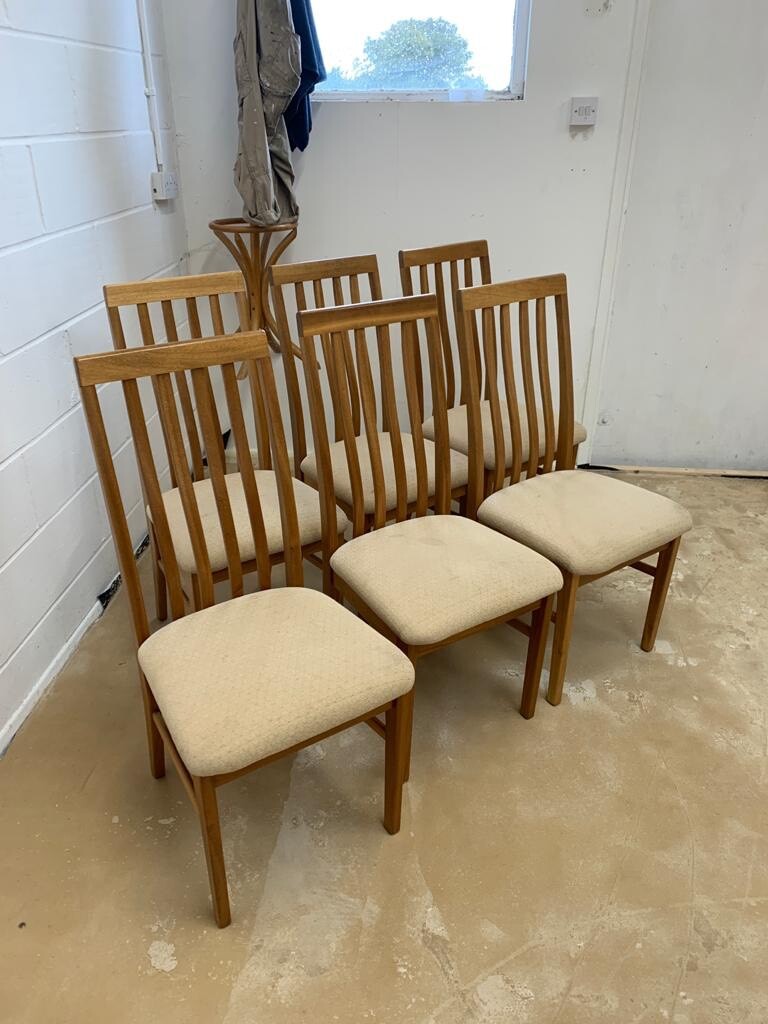 G PLAN dining room chairs x 6 in Harlow, Essex Gumtree