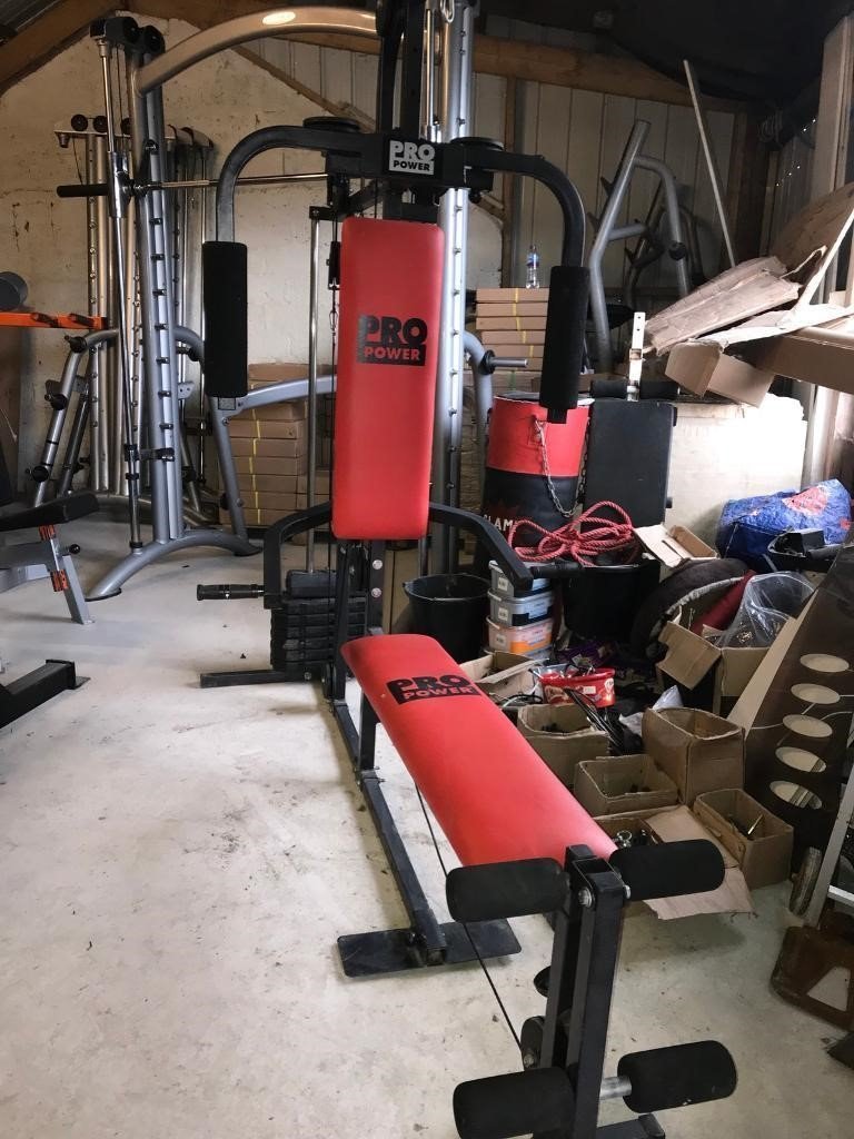 Red Pro Power Multi Gym Weights Multigym in Lisburn, County Antrim