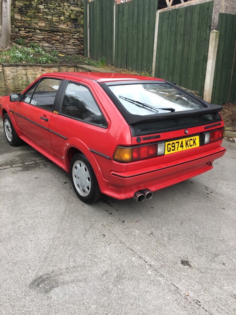 Volkswagen scirocco 1.8 1990 g reg good condition for age ...