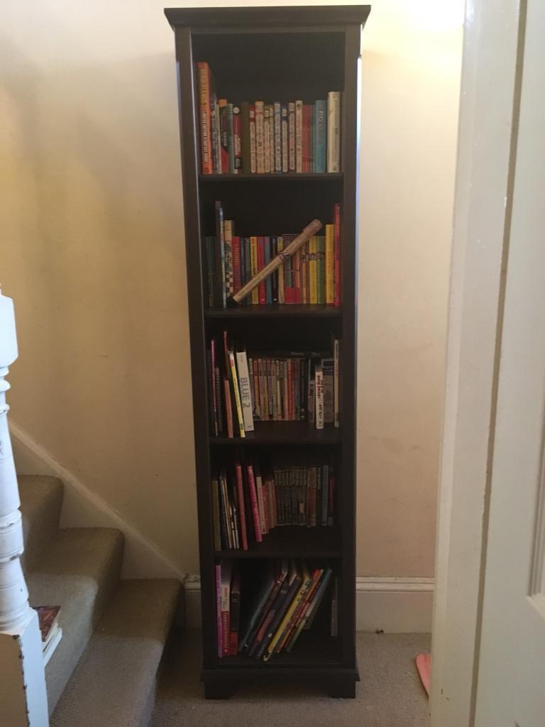 Ikea S Hemnes Half Width Bookshelf Dark Wood In Sutton London