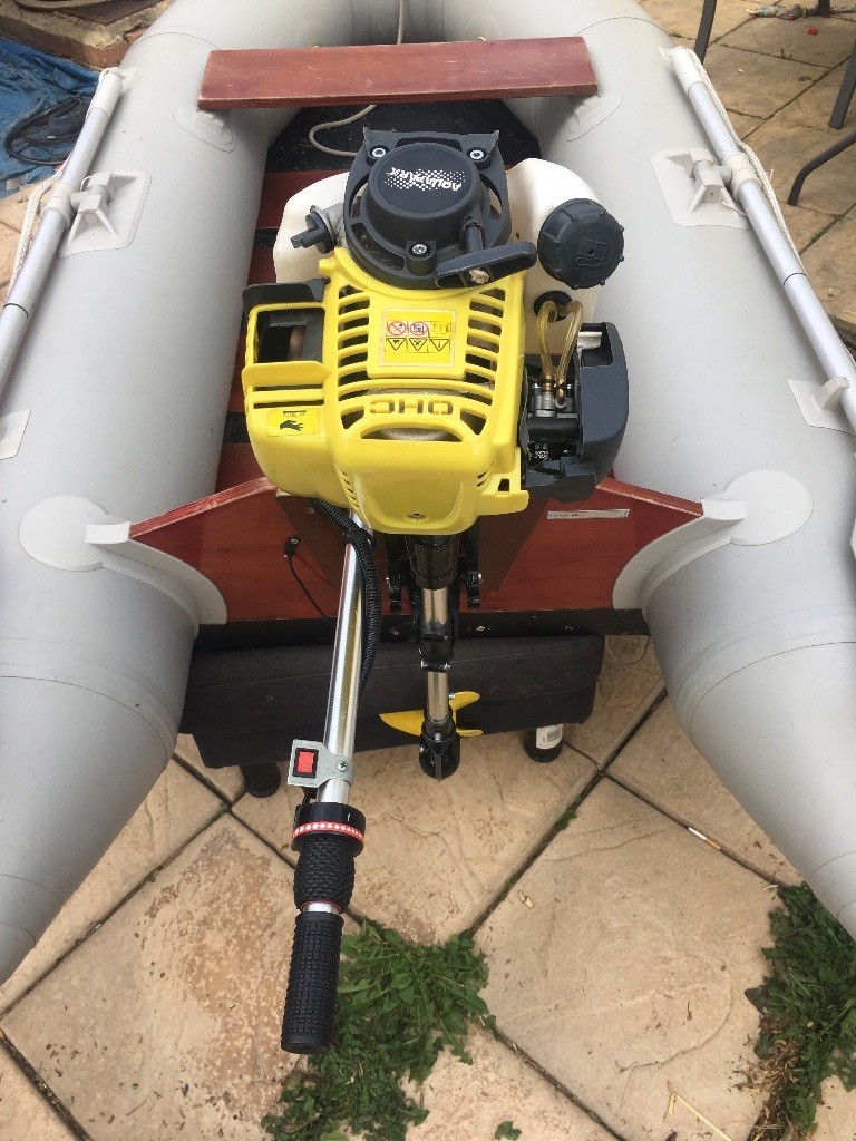 Fold up boat with engine in Hartcliffe, Bristol Gumtree