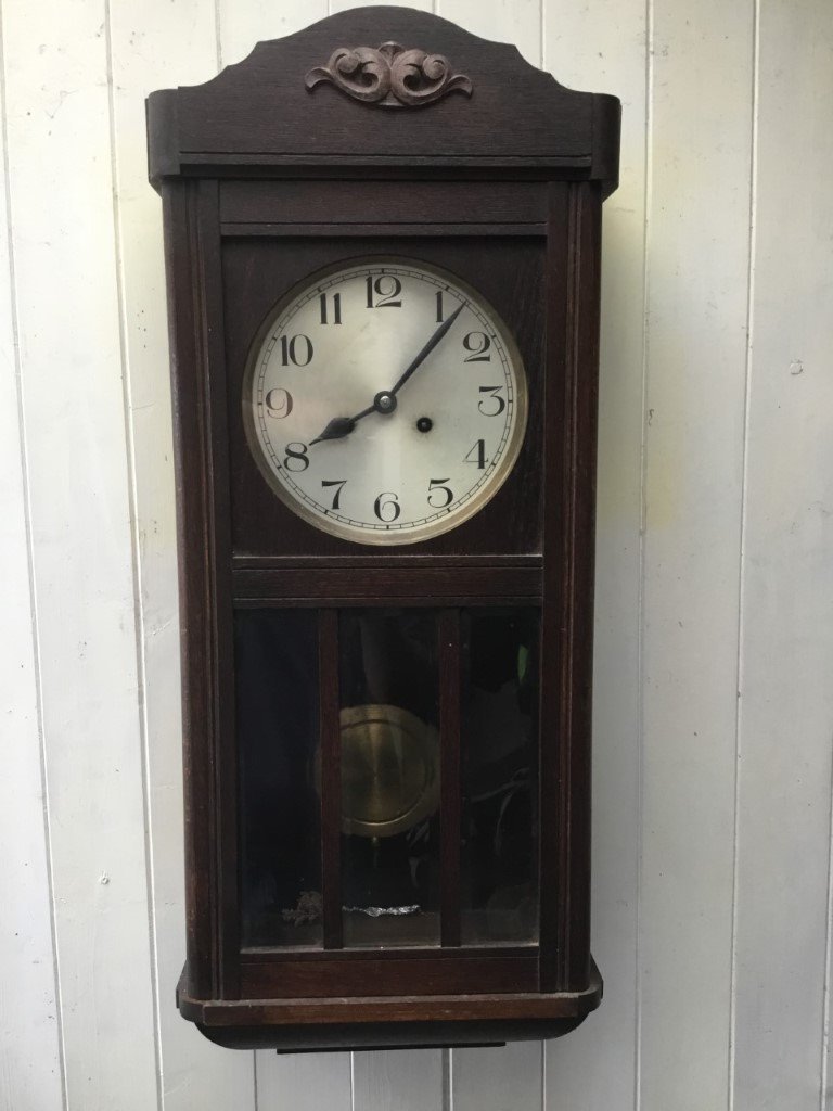 Antique Edwardian Wall Clock in Kidwelly, Carmarthenshire Gumtree