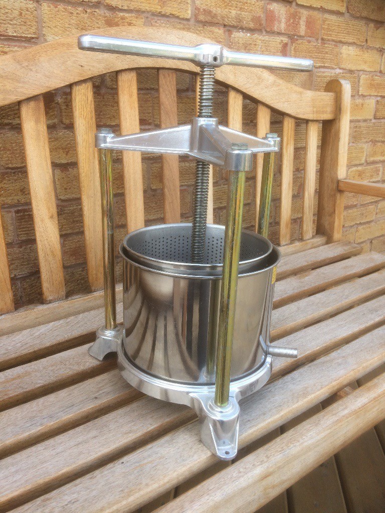WINE MAKING MINI FRUIT PRESS/ BERRY PRESS in Tadcaster, North