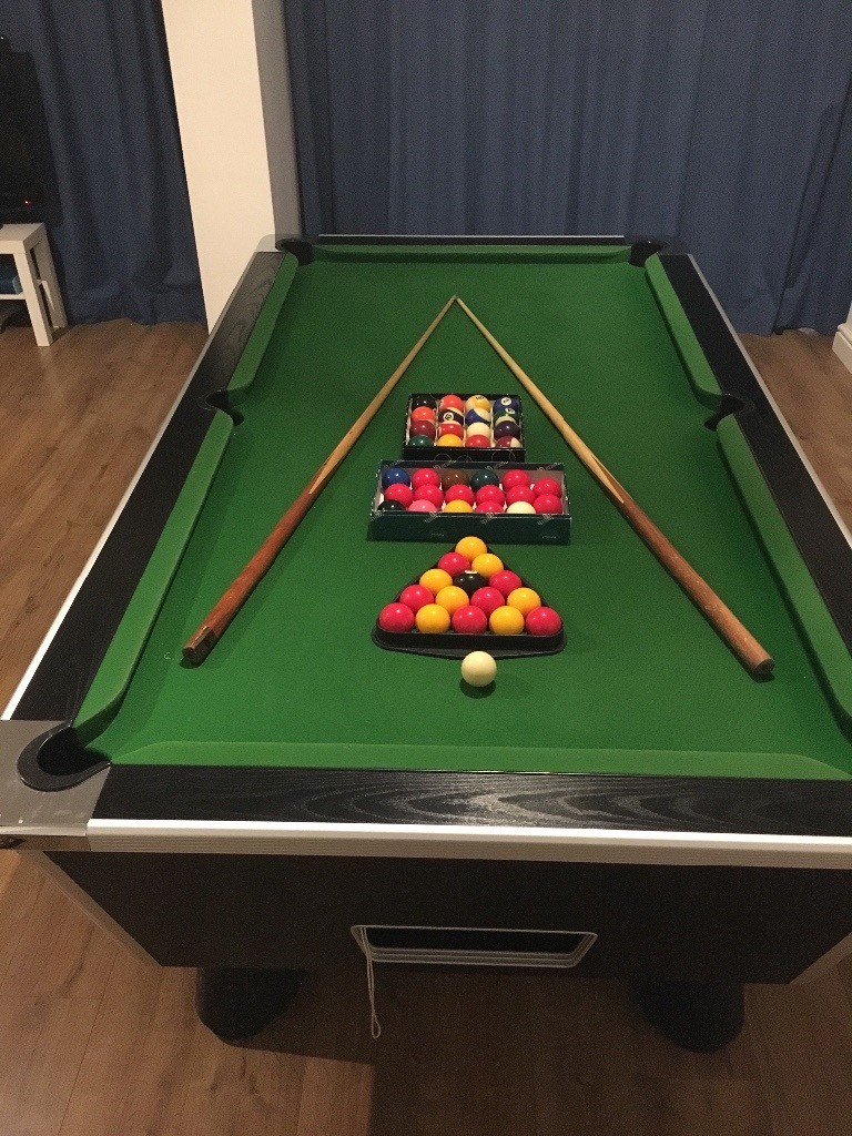 pub pool table 6ft