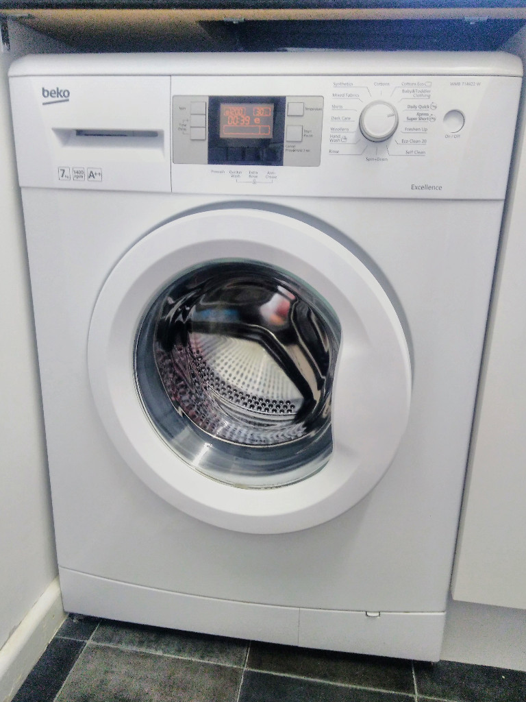 BEKO 7kg 1400rpm A++ Washing Machine WMB714422 W in Christchurch, Dorset Gumtree