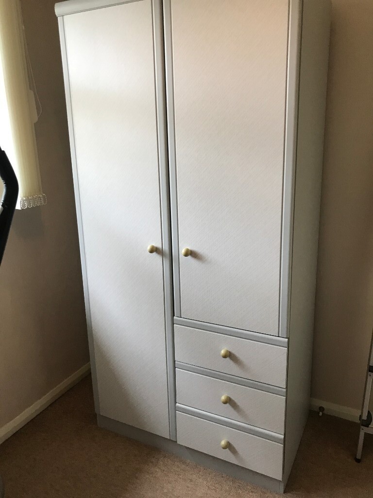 Double Wardrobe With Shelves And Drawers In West End