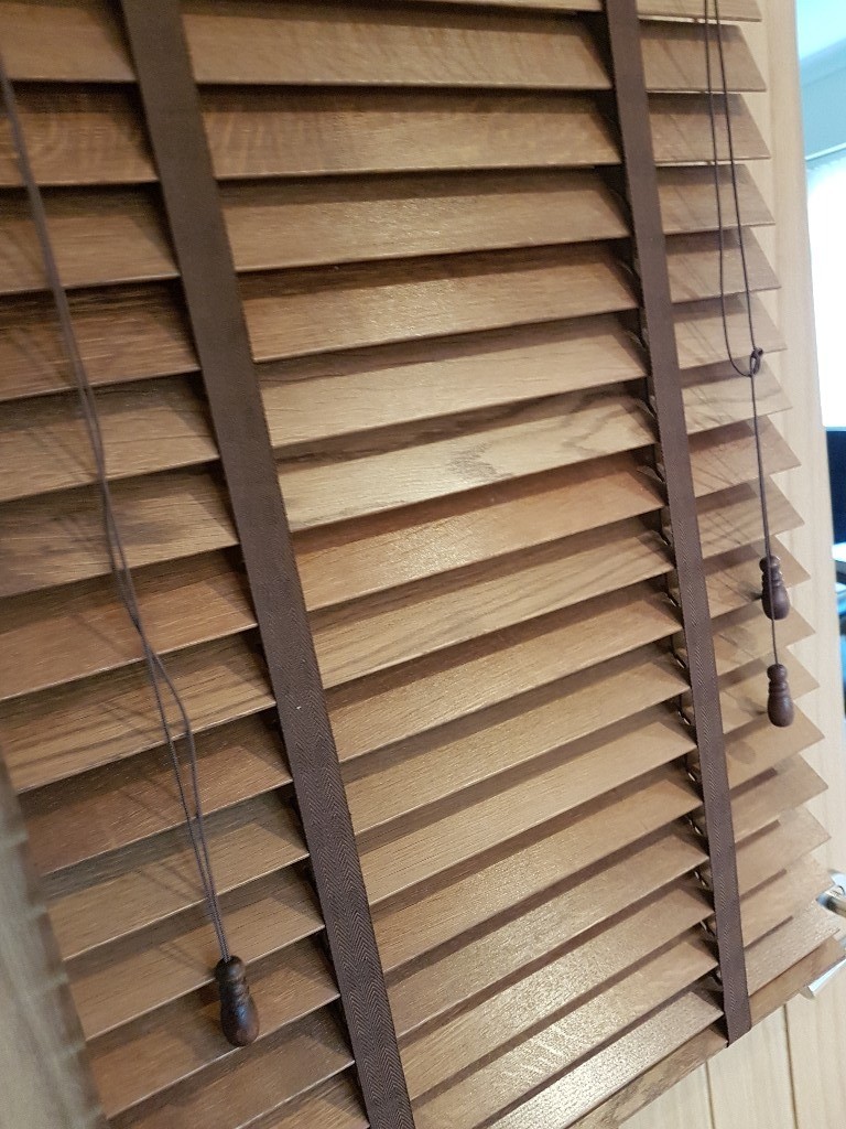 Wooden slatted blind in West Parley, Dorset Gumtree