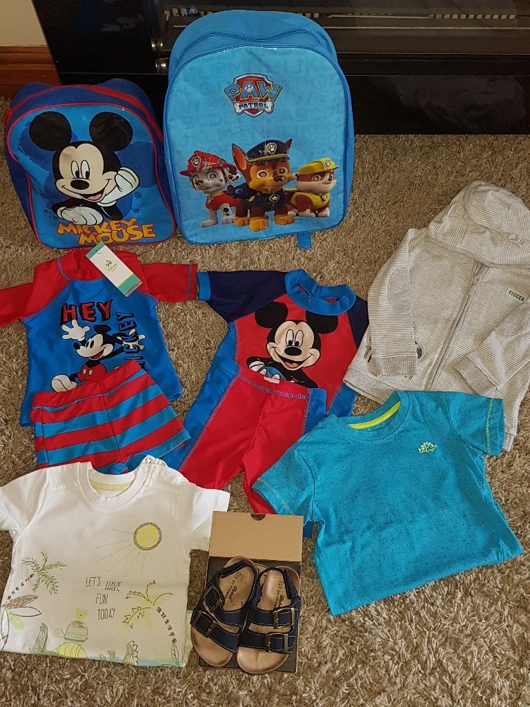 Selection of boys clothes, bags in Maryhill, Glasgow Gumtree