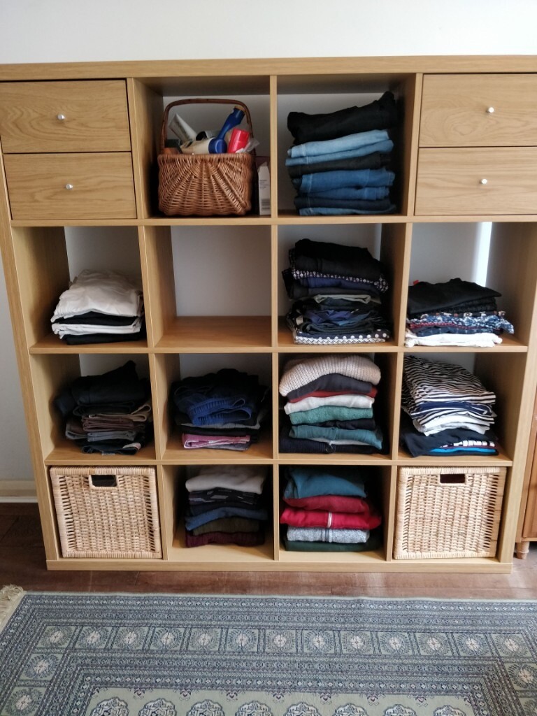 Ikea Kalax Shelving Unit With Drawers And Baskets In Hackney