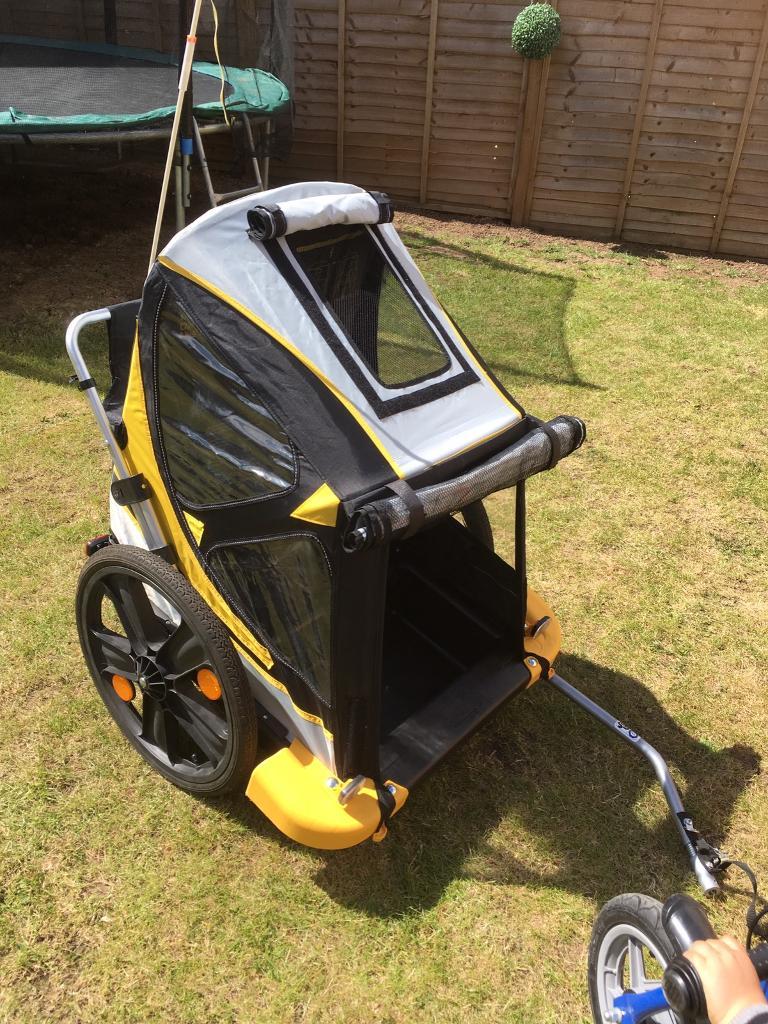 Bellelli BTaxi Twin Child Bike Trailer in excellent condition barely