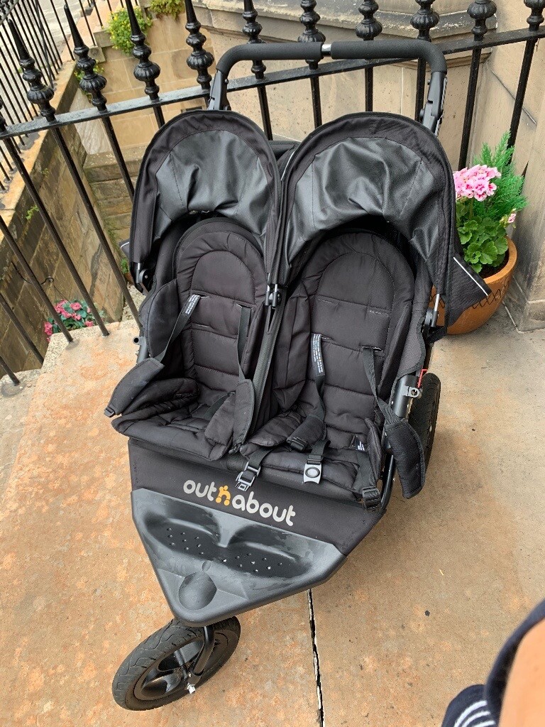 Out and About double buggy great condition in Edinburgh City Centre