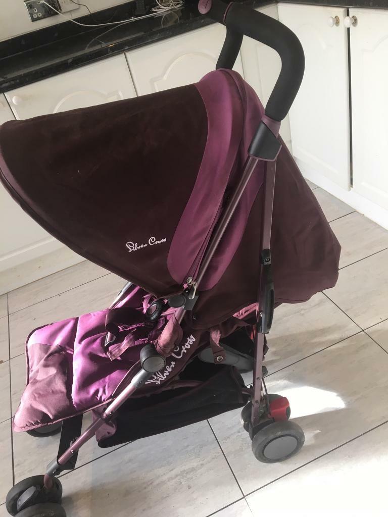 Silver cross pop buggy with raincover in Reading, Berkshire Gumtree
