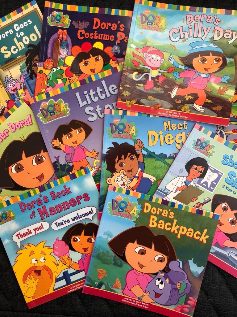 Dora the Explorer 10 Book Collection. New in Gosport