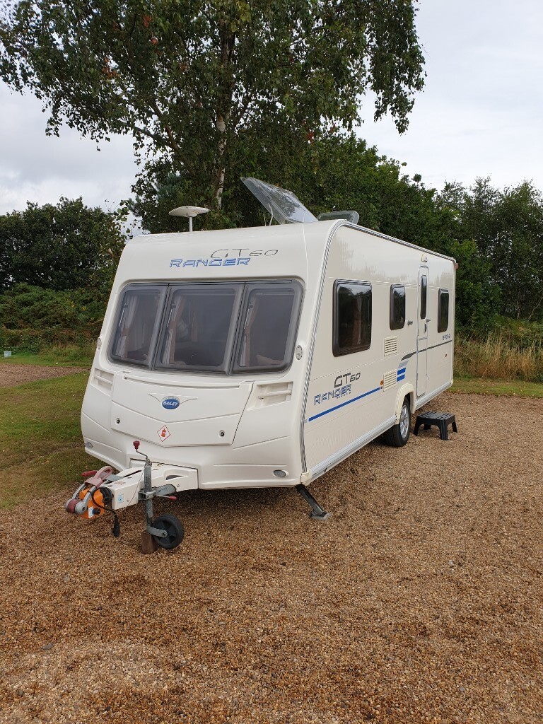 Bailey ranger gt60 lightweight touring single axle caravan 6 berth