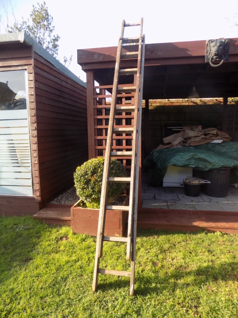 Wooden Extension Ladder in Paignton, Devon Gumtree