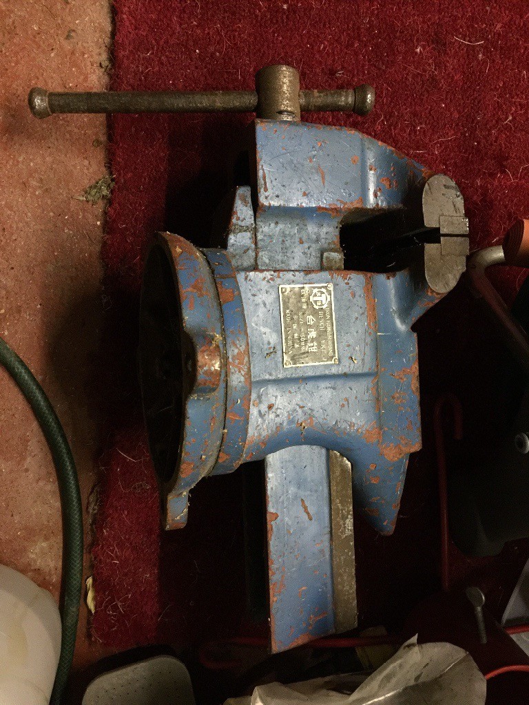 iron hammer brand bench vice in heathrow, london gumtree