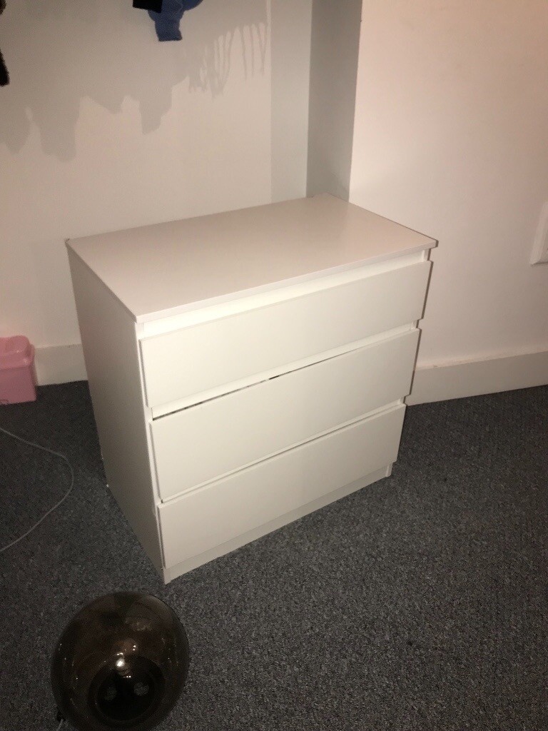 Second Hand Ikea Set Of 3 Drawers In East Dulwich London