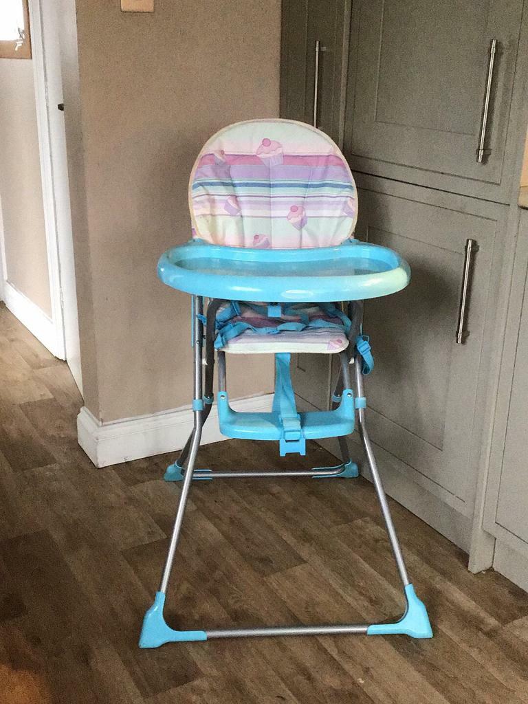 Mothercare baby High chair in good condition kept at grandparents none