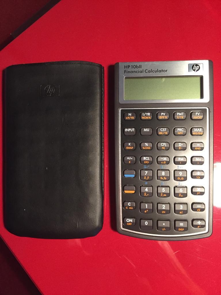 HP 10bII Financial Calculator