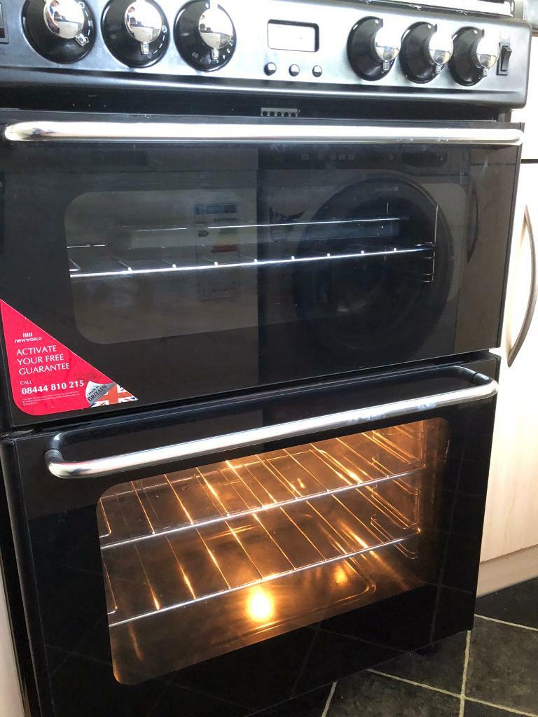 Free standing 60 cm Gas New Wold Double Oven SOLD in Emmer Green