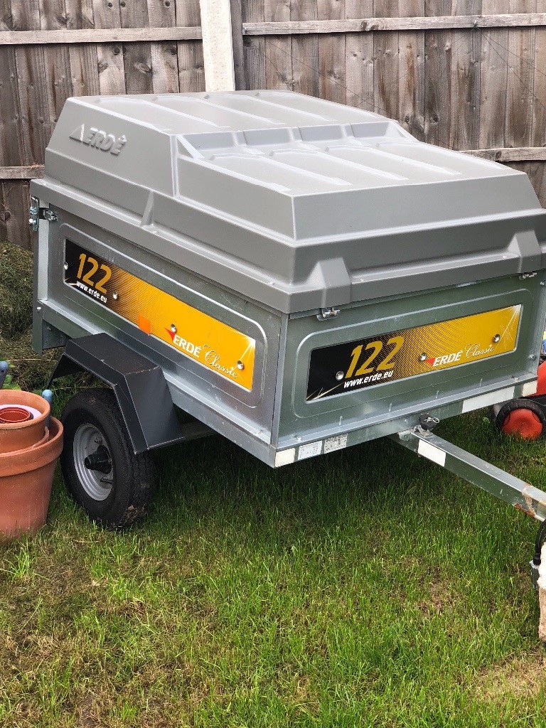 Erde 122 trailer with hardtop for sale in Sinfin, Derbyshire Gumtree