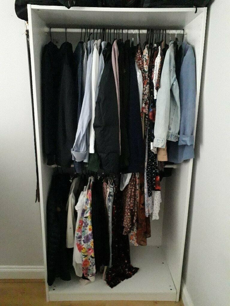 Free Urgent Pickup Ikea Pax Wardrobe Frame Assembled White