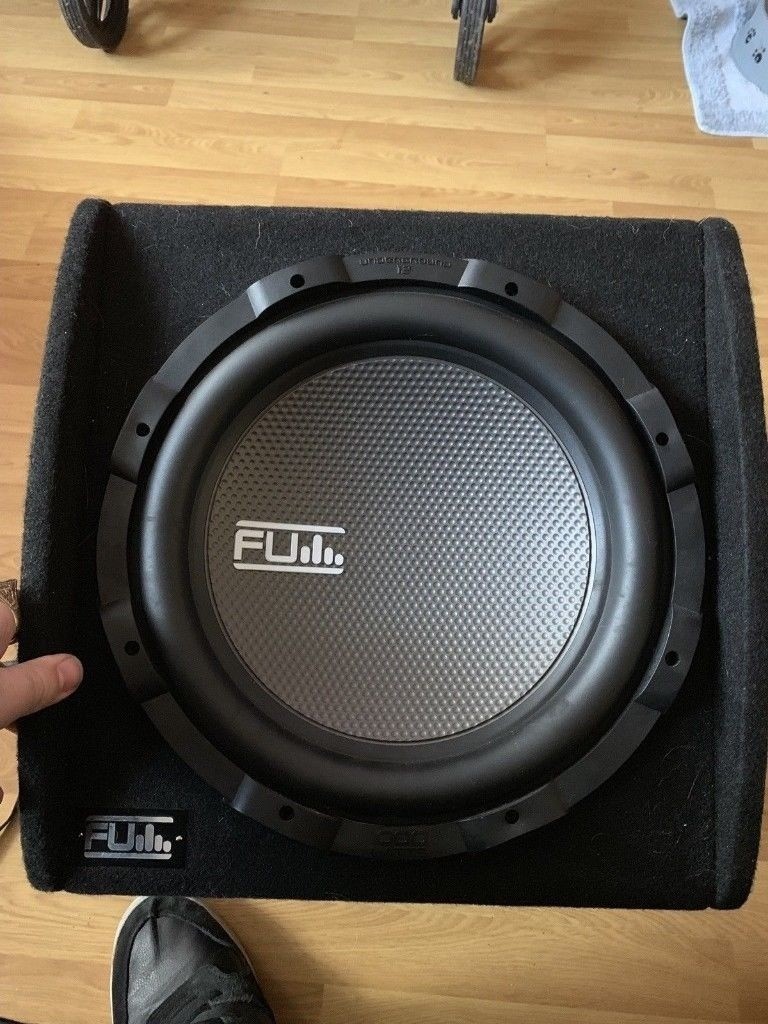FLI Underground FU12A 1000W 12" Active Subwoofer sub sony pioneer jbl