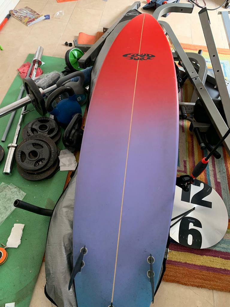 6ft 8 pintail fluid juice surfboard in Bournemouth, Dorset Gumtree