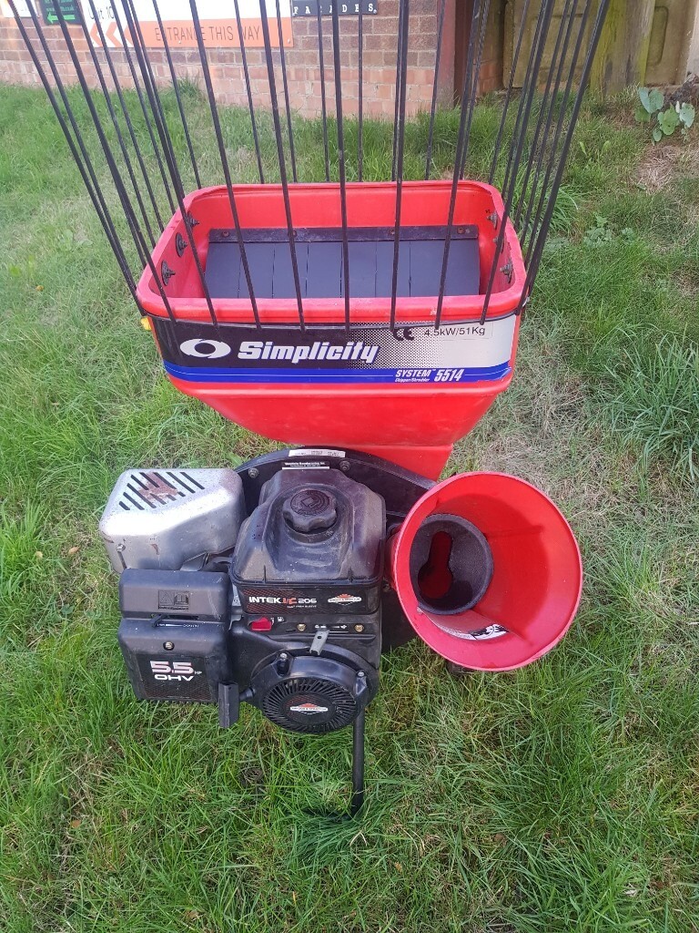 Recently Serviced Simplicity Chipper Shredder in StratforduponAvon