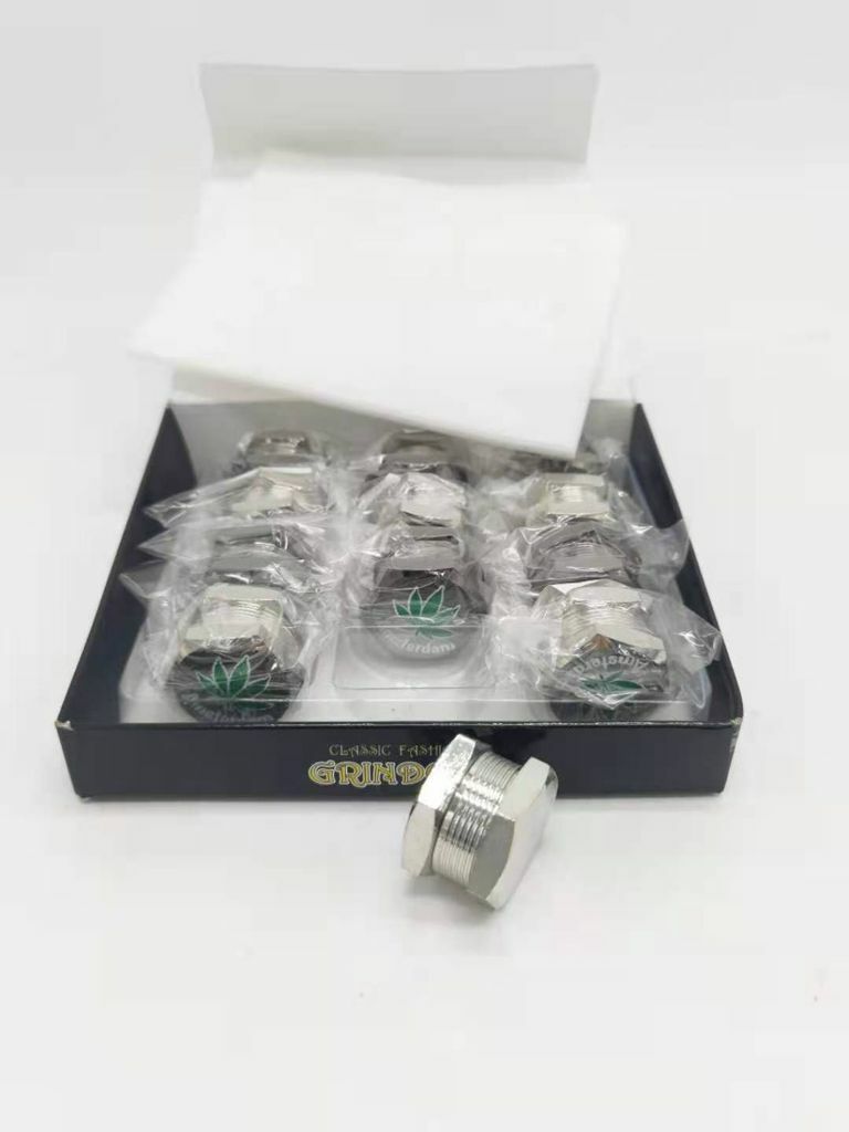 Set 12 Pz Tritatabacco Grinder Trita Erba Tabacco Metallo Spezie Amsterdam bal