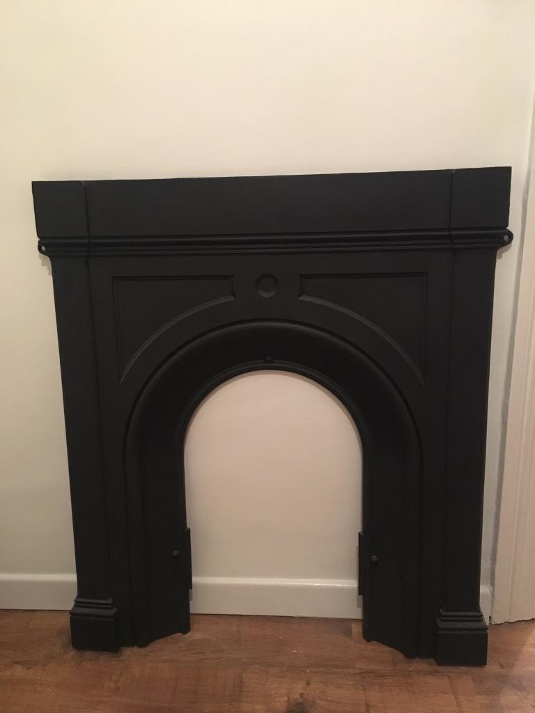 Victorian vintage cast iron fireplace surround in Castlereagh