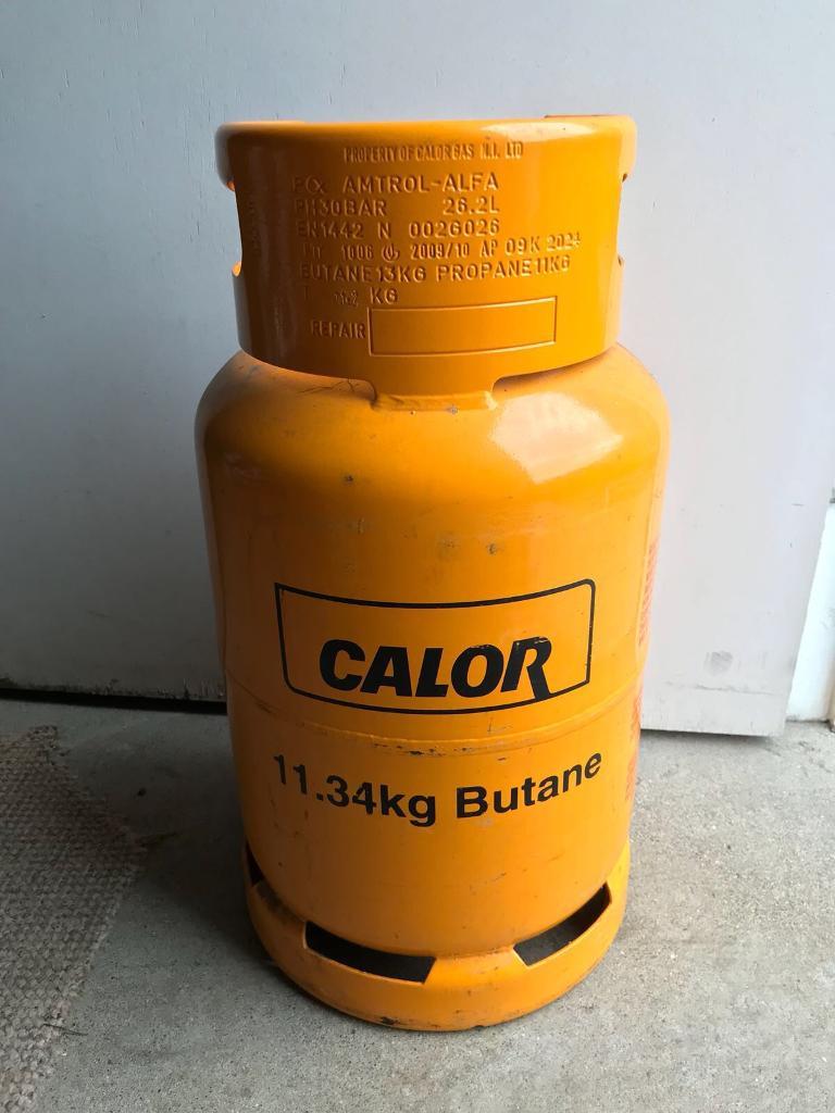 Empty Calor Gas Butane 11.34kg Cylinder Bottle in Ballinderry Upper